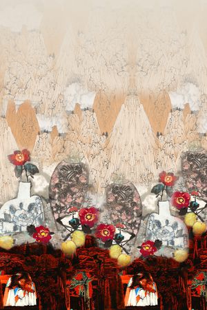 民族风印花华亿平台图片