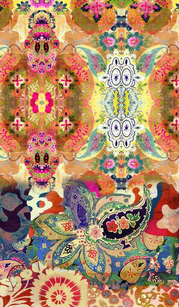 花朵印花华亿平台图片