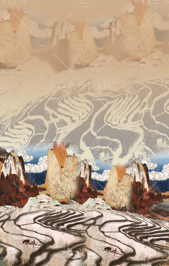 民族风印花华亿平台图片