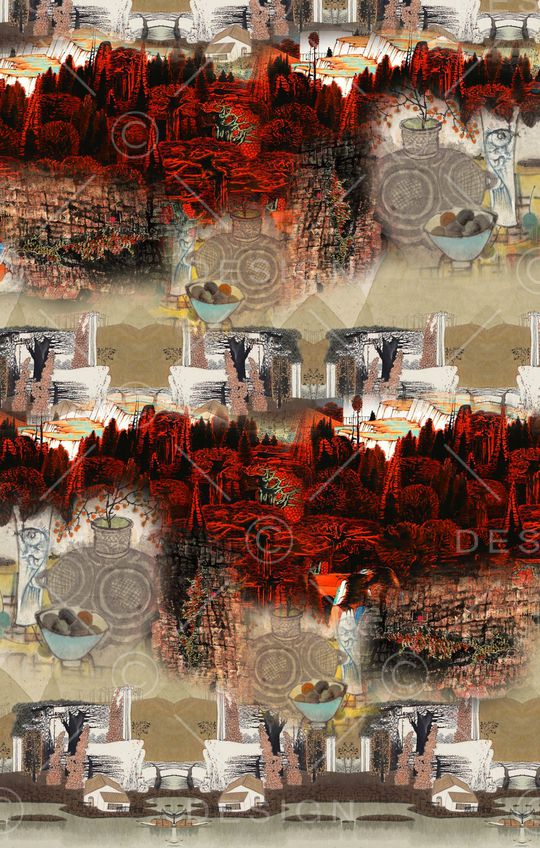 民族风印花华亿平台图片