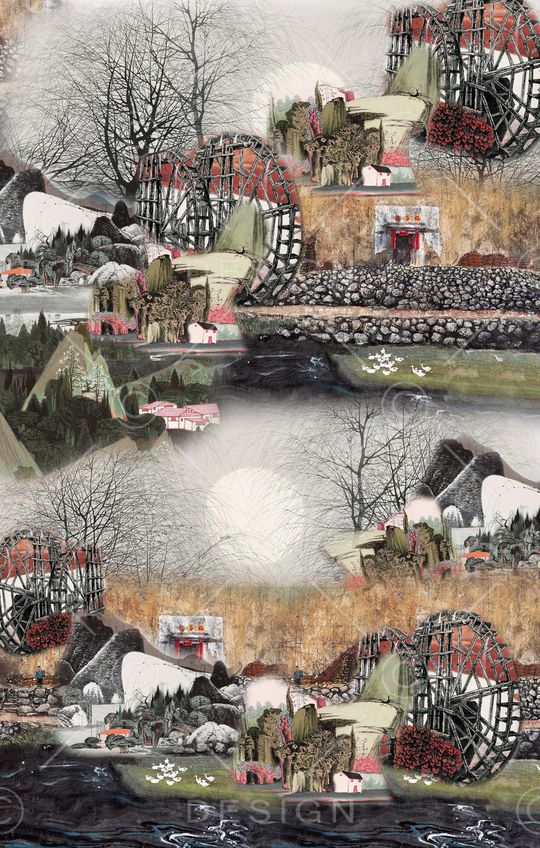 民族风印花华亿平台图片