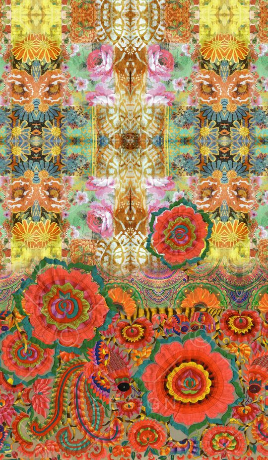 花朵印花华亿平台图片