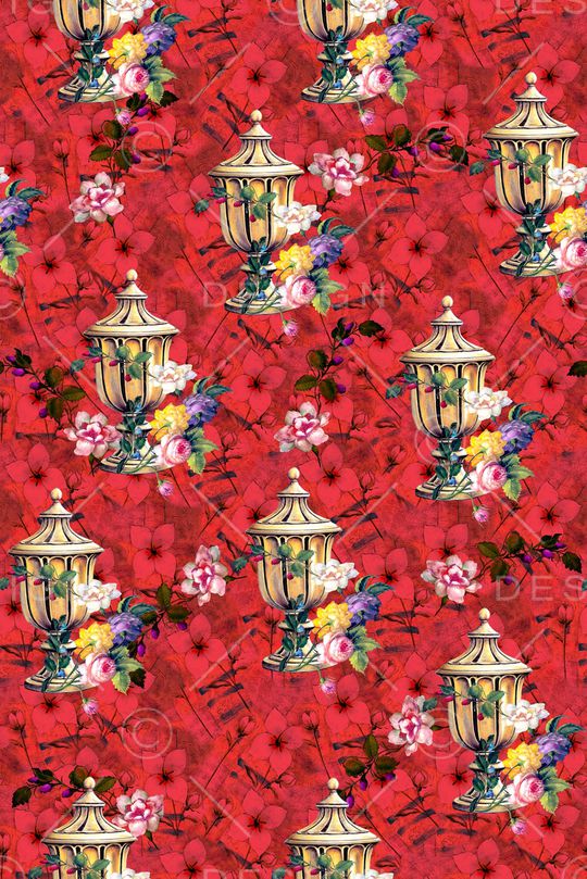 花朵印花华亿平台图片