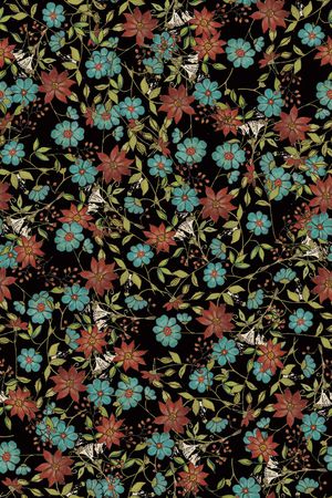 手绘印花华亿平台图片