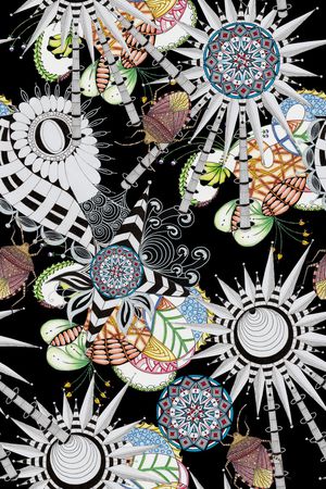 休闲印花华亿平台图片