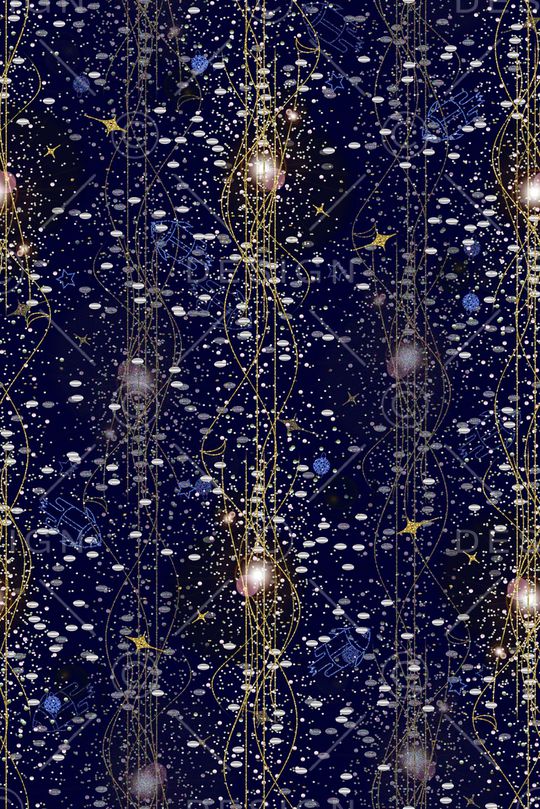 星空宇宙印花华亿平台图片