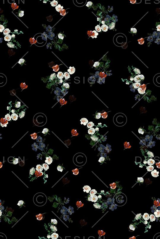 花朵印花华亿平台图片