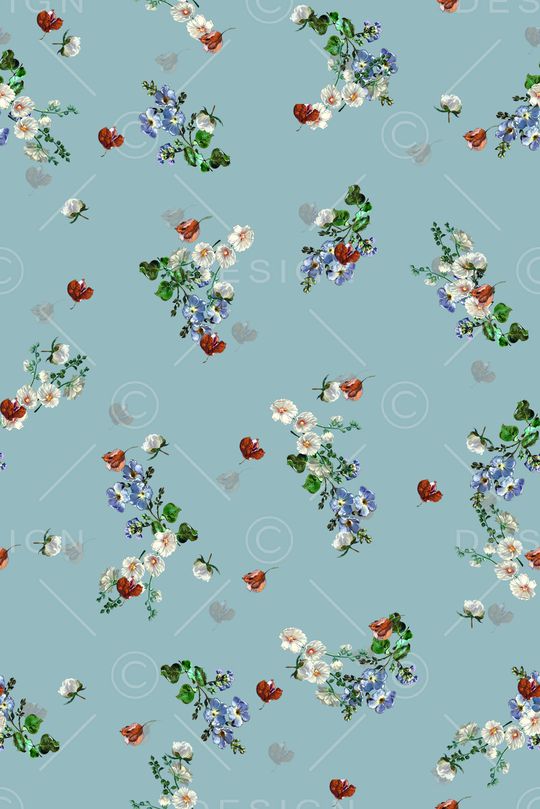 花朵印花华亿平台图片