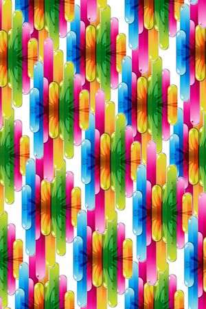 抽象创意印花华亿平台图片