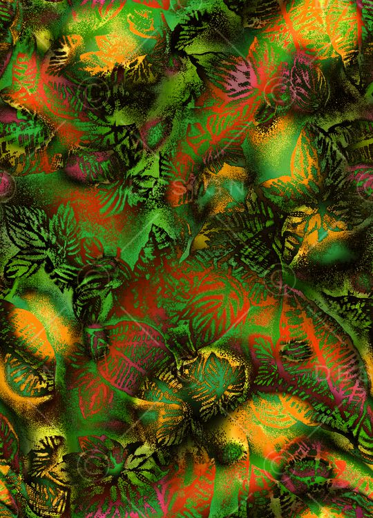 清新风印花华亿平台图片