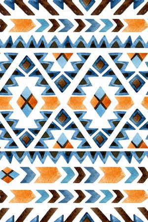 几何拼贴印花华亿平台图片