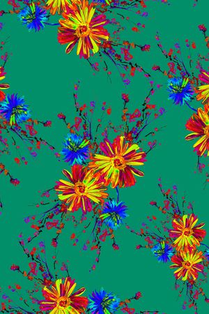 抽象印花华亿平台图片