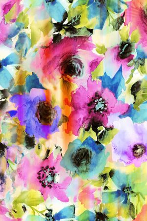 艺术彩色印花华亿平台图片