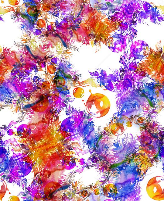 艺术彩色印花华亿平台图片