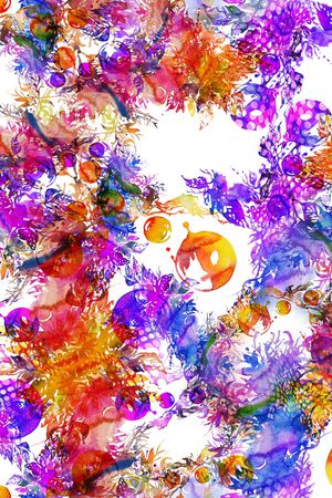 艺术彩色印花华亿平台图片