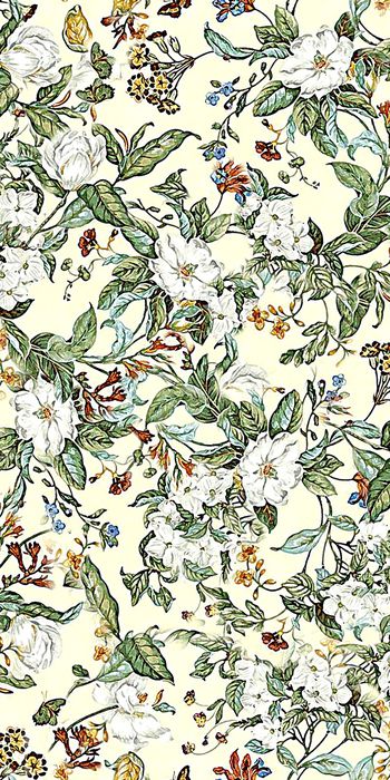 玉兰花印花华亿平台图片