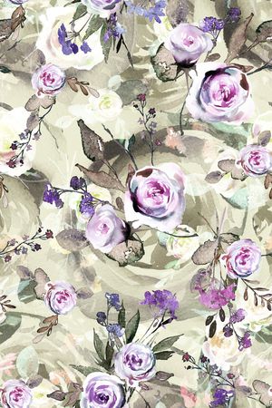 玫瑰印花华亿平台图片