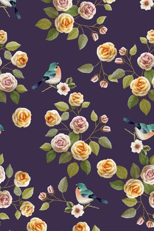 春夏清爽雪纺真丝棉丝巾布料泳装民族风印花印花华亿平台图片