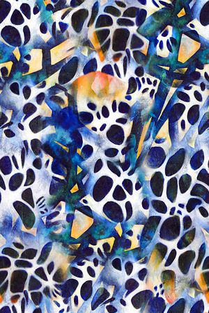 动物纹理印花华亿平台图片