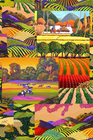 油画印花华亿平台图片