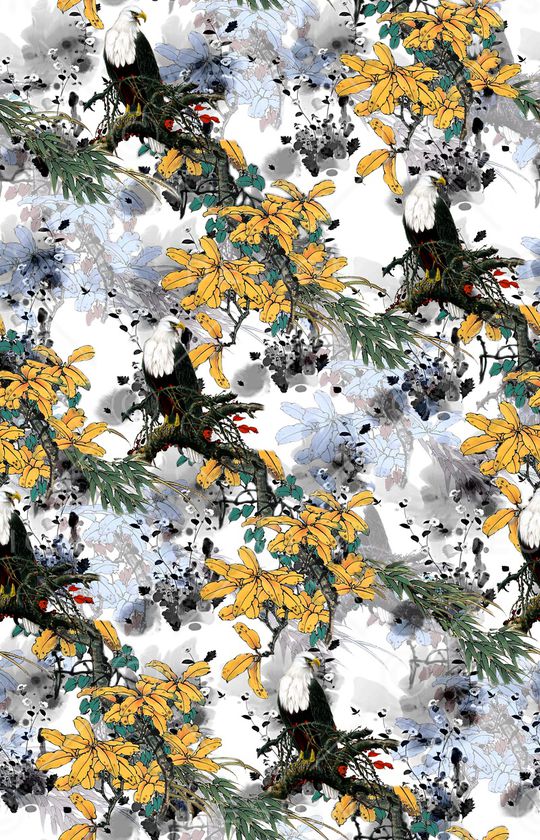 男装印花华亿平台图片