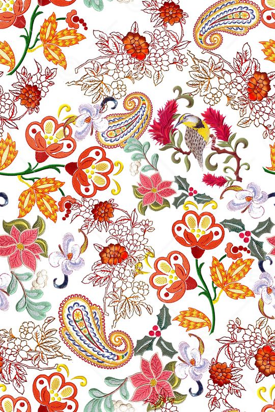 花朵印花华亿平台图片