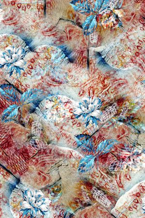 花朵印花华亿平台图片