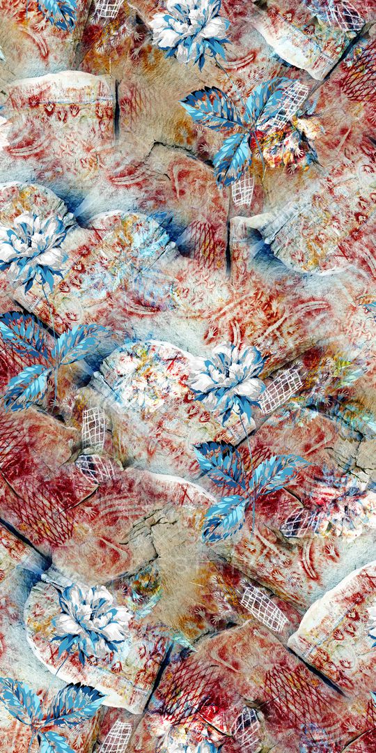 花朵印花华亿平台图片