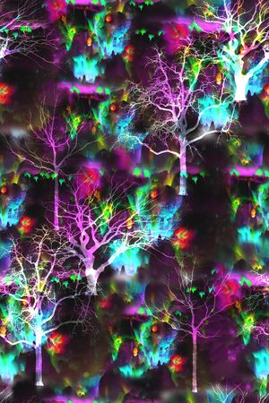 树纹印花华亿平台图片