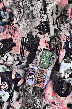 清新风印花华亿平台图片