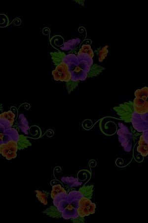 清新风印花华亿平台图片