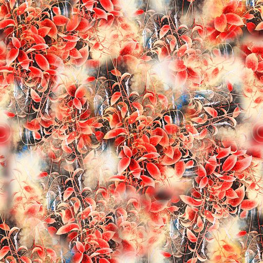 艺术彩色印花华亿平台图片