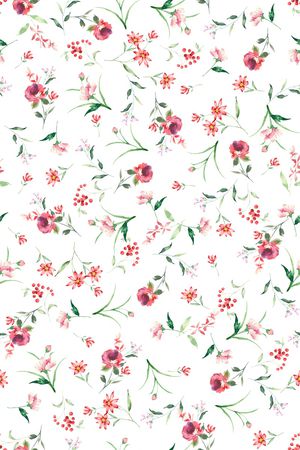 小碎花印花华亿平台图片