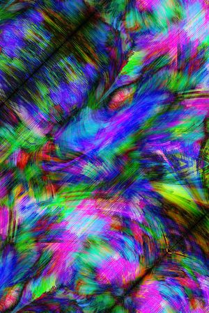 抽象图印花华亿平台图片