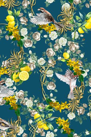 玫瑰印花华亿平台图片