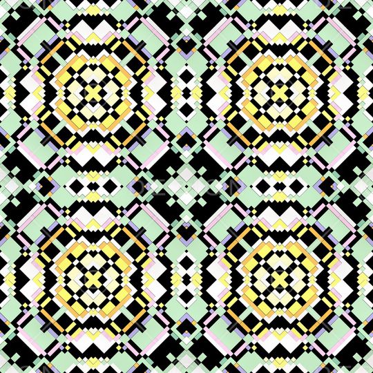 几何印花华亿平台图片