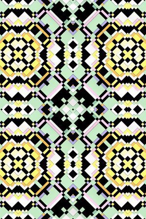 几何印花华亿平台图片