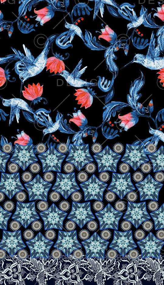 波西米亚印花华亿平台图片