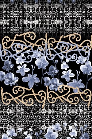 波西米亚印花华亿平台图片