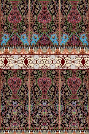 波西米亚印花华亿平台图片