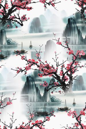 素雅印花华亿平台图片