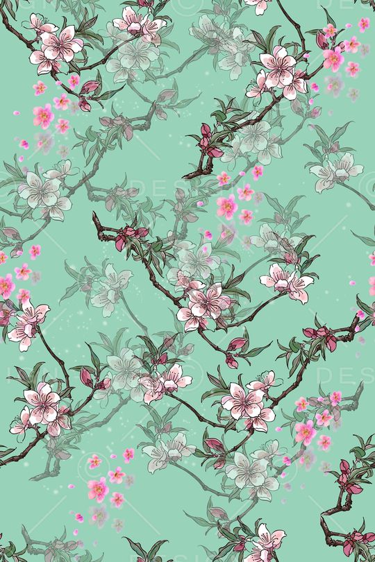 小碎花印花华亿平台图片