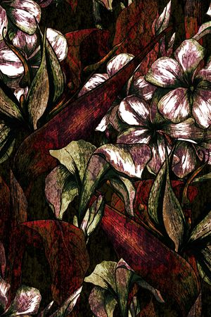 清新风印花华亿平台图片