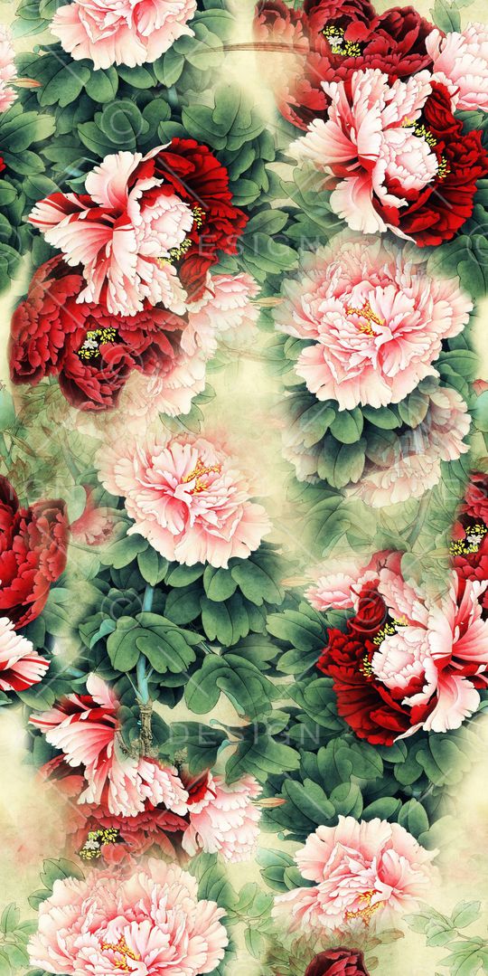 中国风印花华亿平台图片