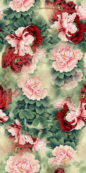 中国风印花华亿平台图片