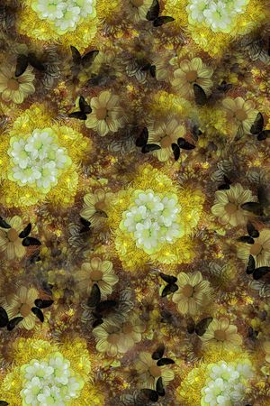 分形艺术印花华亿平台图片