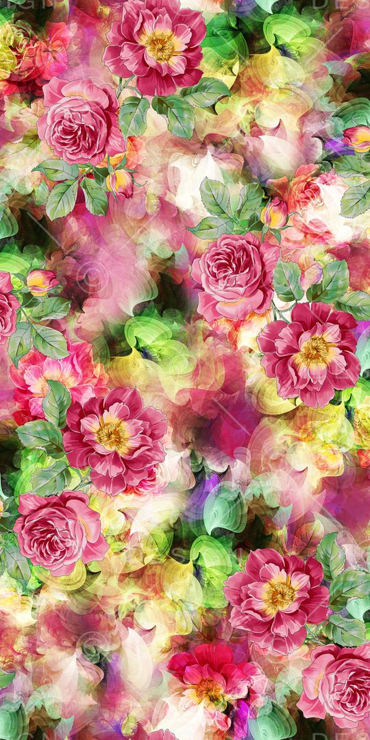 乱花印花华亿平台图片