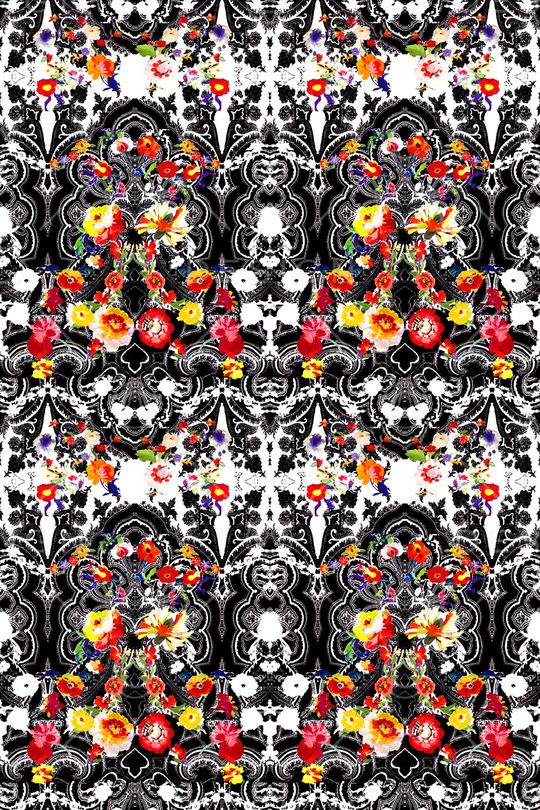 欧式印花华亿平台图片