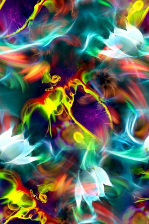 抽象印花华亿平台图片