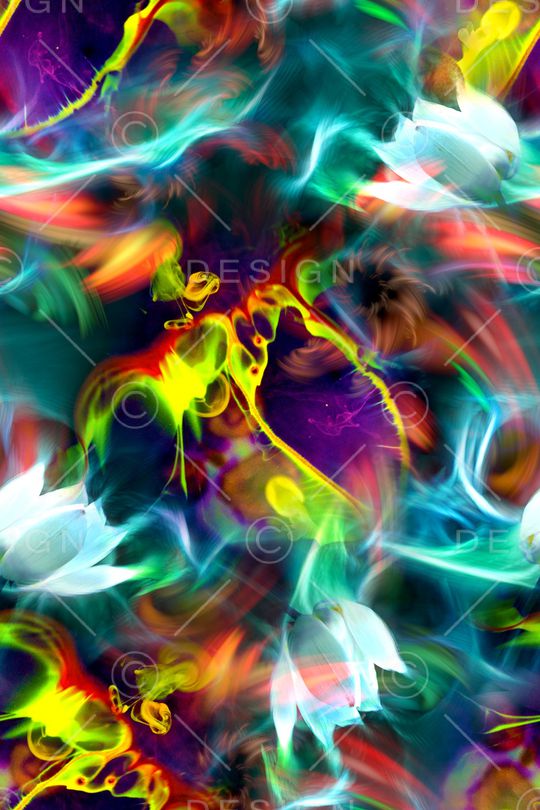 抽象印花华亿平台图片